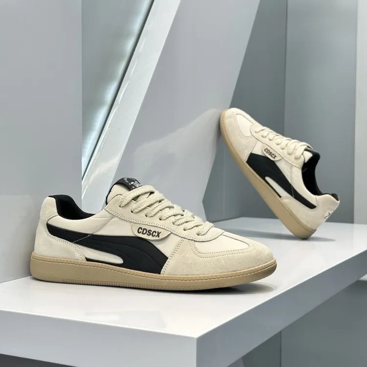 阿甘鞋男鞋秋季透气软底防滑运动板鞋男士小众百搭原创休闲德训鞋