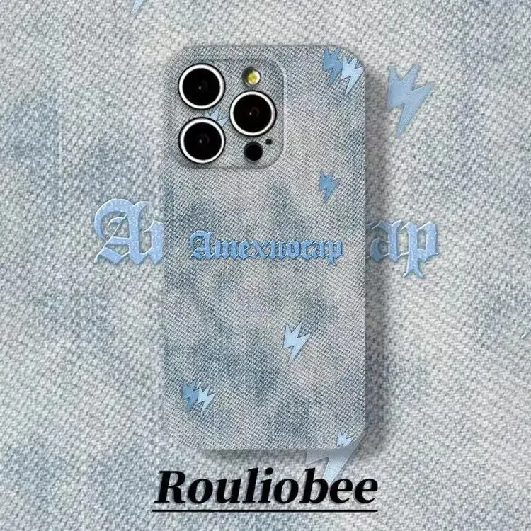 牛仔闪电适用iPhone17Promax/16手机壳华为oppo荣耀vivo小米菲林