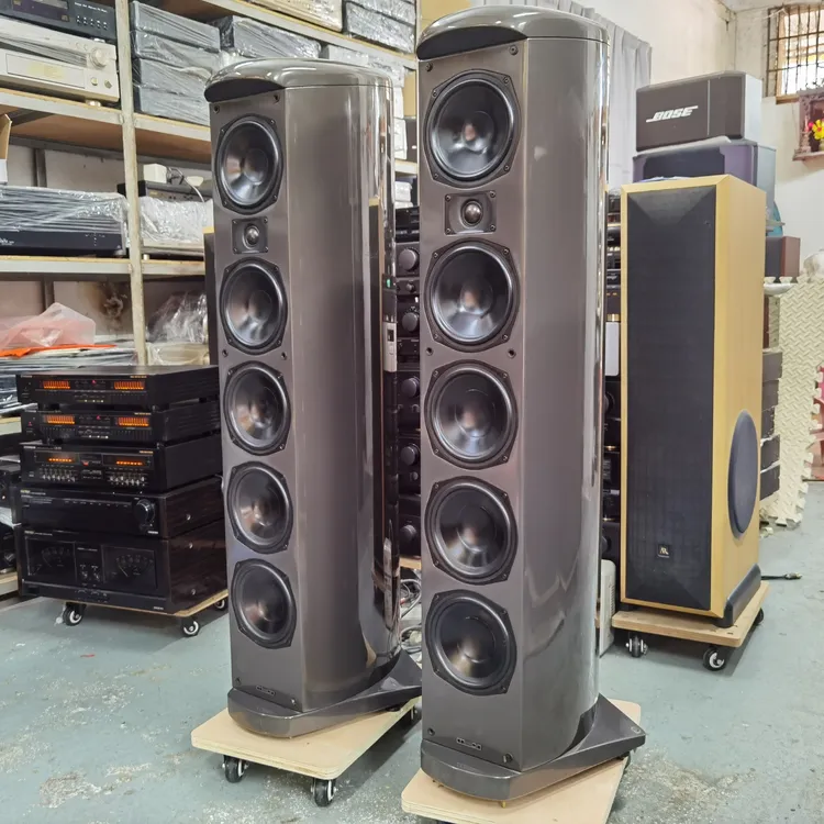 9新  英国美声E83音箱 6.5寸低音 二手售出不支持退货 运费到付
