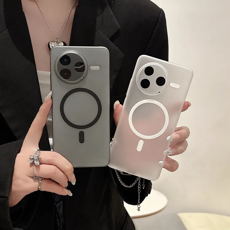 适用新款红米k80至尊版手机壳超薄磁吸冰雾k80pro磨砂肤感k70防摔