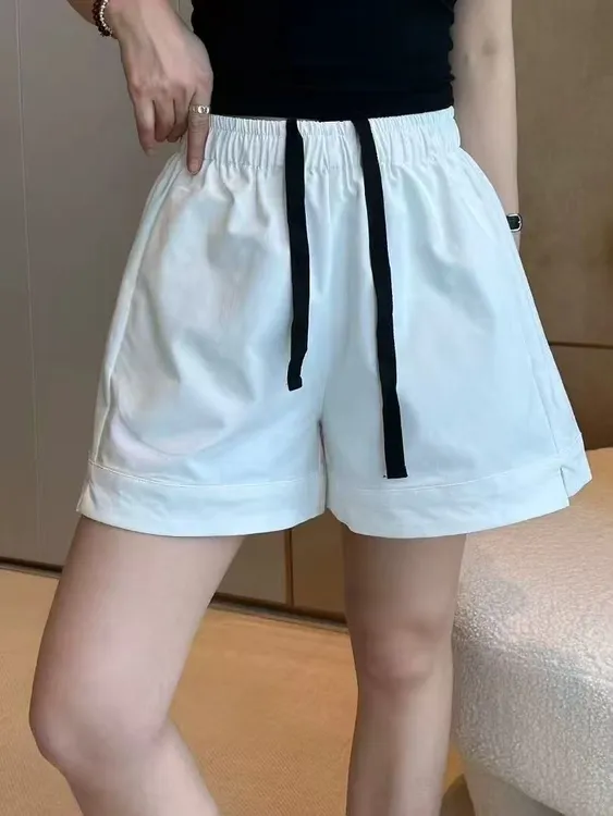 休闲风成人短裤运动短裤宽松简约运动纯色
