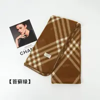 Barbie Siyu【格韵】7361新款英伦格纹双面围巾高级感保暖护颈披肩