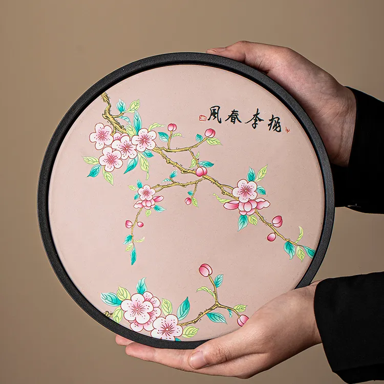 精致小茶盘家用干泡盘家用个人泡茶小型茶台2025新款轻奢功夫茶具