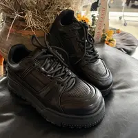 【包钟意】（跟4cm）2025夏季时尚百搭厚底板鞋3131