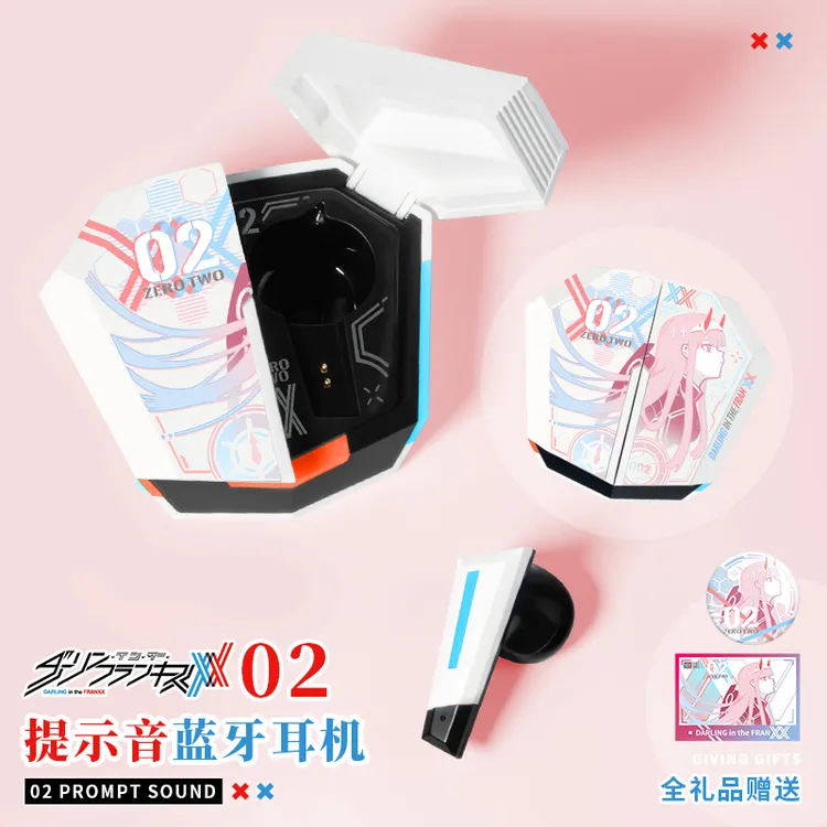 二次元动漫周边国家队02提示音蓝牙耳机Darling无线入耳式高颜值