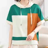 【T恤】夏季高档新款上衣设计感时装女装服装8087[QMYS]Q