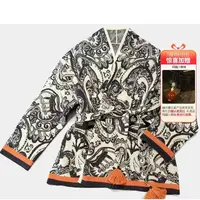 【赠品玛瑙大单珠】女士春秋上衣毛织开衫薄款复古冬季长款