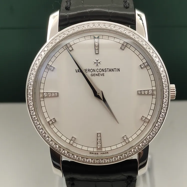99新 Vacheron Constantin/江诗丹顿 传承81578/表径38/白金原钻