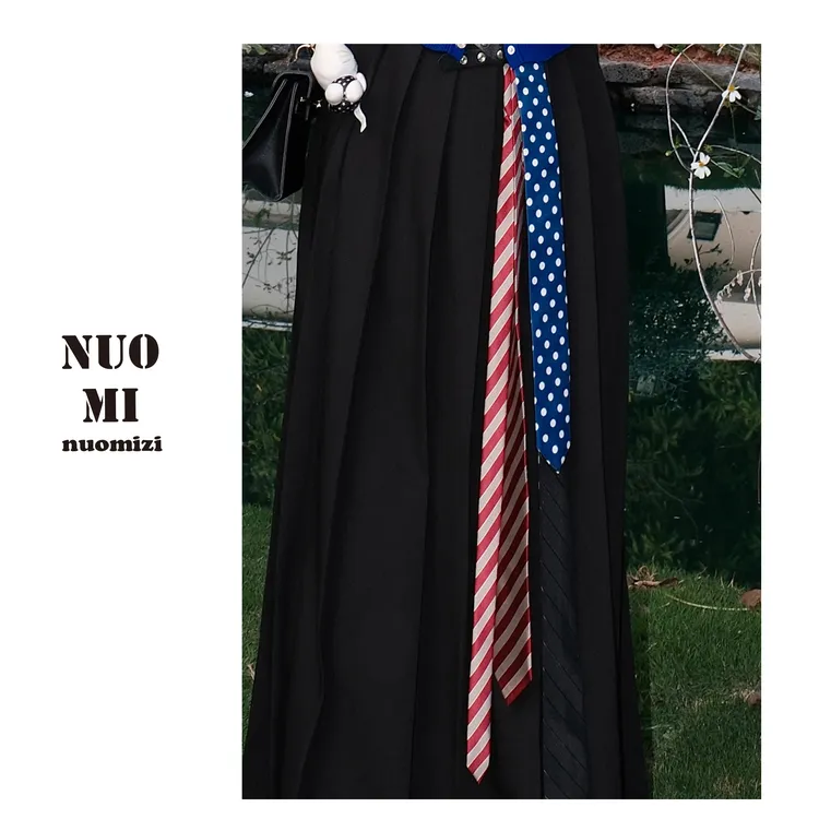 ZOZ糯米子[领带]气质时尚百搭饰品时尚套装