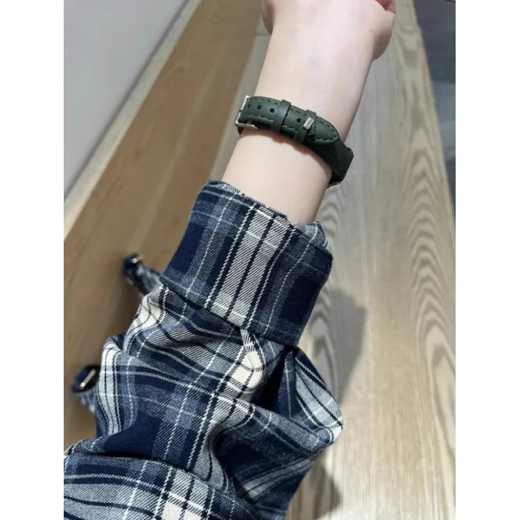 清仓美式格子长袖衬衫女春夏设计感宽松衬衣外套小个子外搭防晒衫