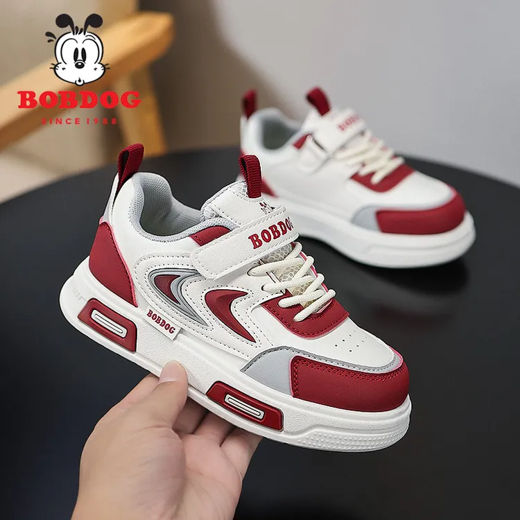 新款巴布豆儿童男孩板鞋品牌女童鞋子学生软底休闲简约百搭运动鞋