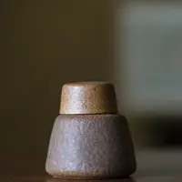 【福器】灰念酱釉酒精灯 茶道配件