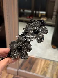 【阿敲】A2175~高级感丝绒立体花卉轻奢发箍花朵高颅顶-麦穗头饰