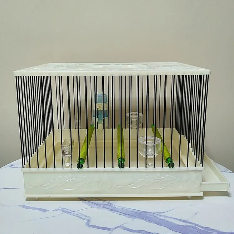 正宗无二道圈靛颏笼【水晶版杠 带防夹脚】