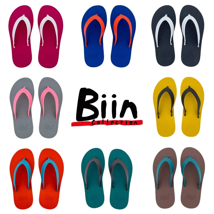 Biincollection夏季沙滩鞋洗澡洋气小众外穿家居夹脚网红人字拖