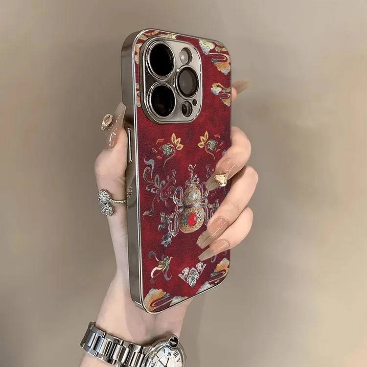 祥云葫芦适用苹果promax手机壳iphone17pro男女全包15plus12防摔