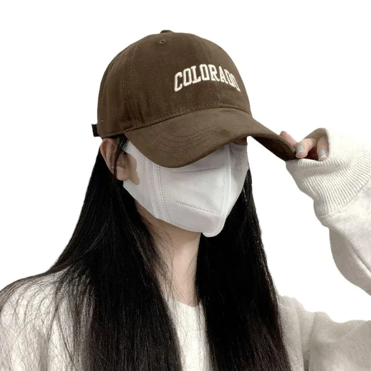 2025显脸小夏季宽帽檐男鸭舌硬顶女防晒帽大头围遮阳帽帽子棒球帽