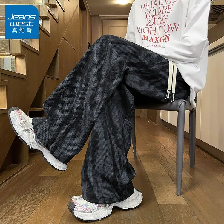 真维斯男士休闲裤2025新款爆款秋季运动潮流大码垂感宽松灯芯绒裤