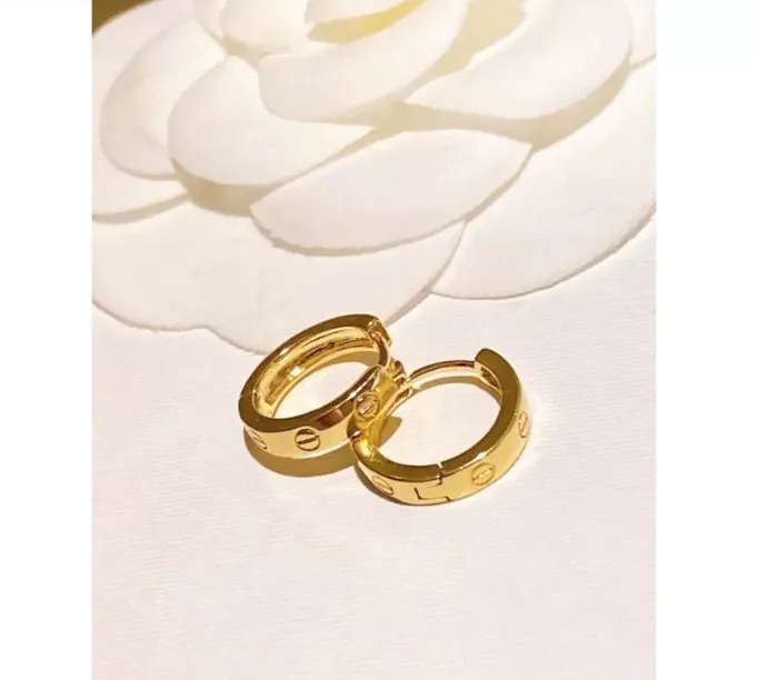 钛钢耳饰 钛钢材质 卡家耳扣-不掉色-直径12mm