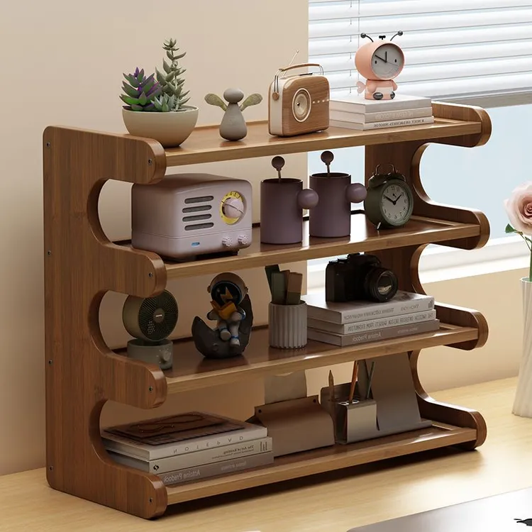 桌面杯架置物架收纳餐桌整理台面办公室桌上茶杯水杯多层简易架子