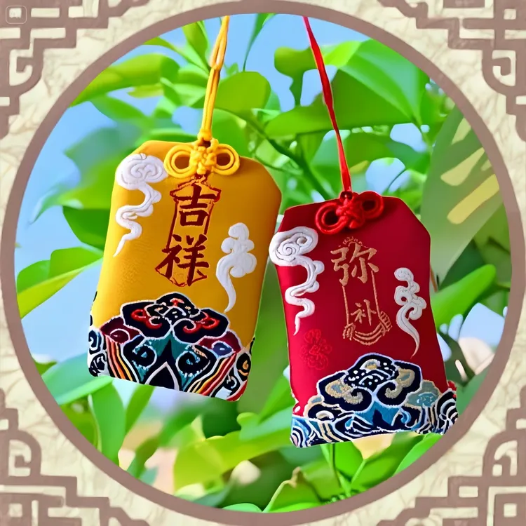 （弥补）手工中式传统平安挂件（回赠）