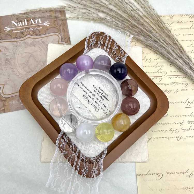 【臻水晶】S0443天然大颗粒紫水晶粉晶黄胶花彩虹手串多样性发其一