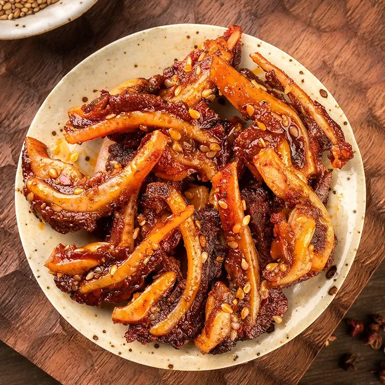 香辣猪脆骨250克1袋冷吃麻辣猪软骨猪扒下酒卤味即食肉类零食小吃