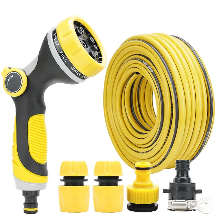 10模式多功能浇花浇菜洗车浇水花洒水枪庭院浇花喷水水枪套装水管