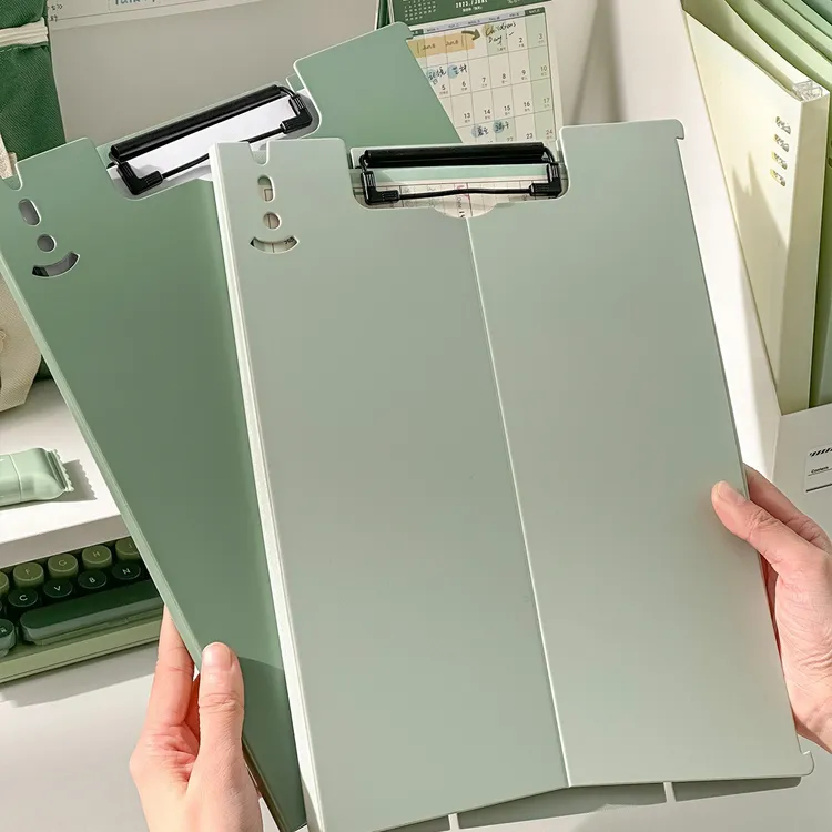 款可立式板夹A4文件夹学生用夹板写字板垫板考试垫板会议记录