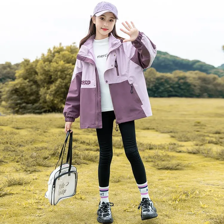 巴拉巴拉童装适用女童外套春秋2025新款女大童加绒加厚秋冬儿童摇