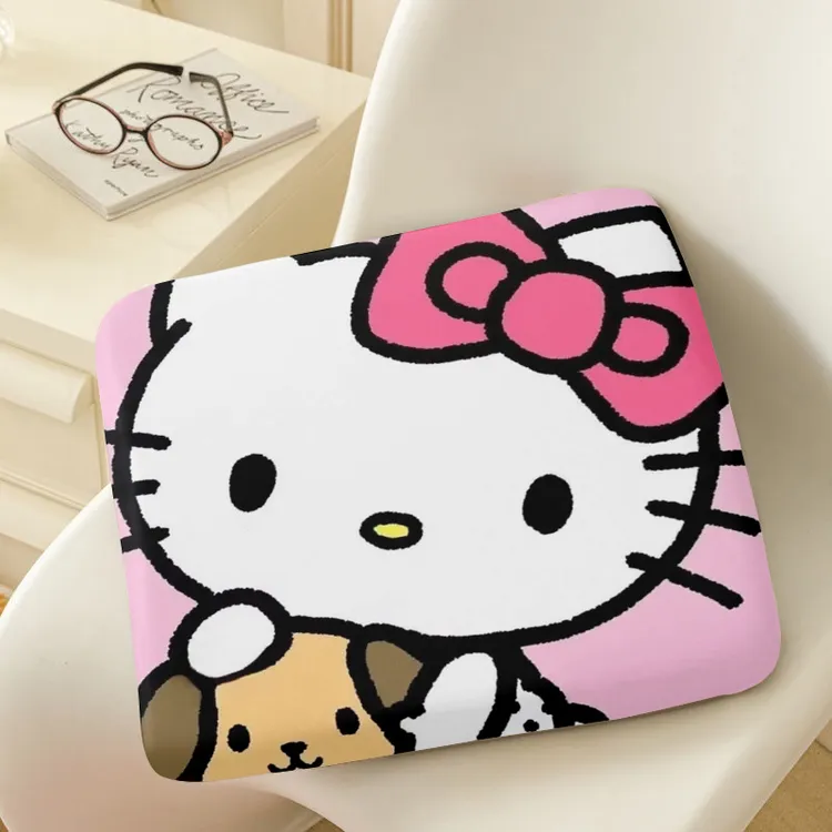 HelloKitty凯蒂猫超软坐垫办公室久坐垫子屁股坐垫宿舍教室坐垫套