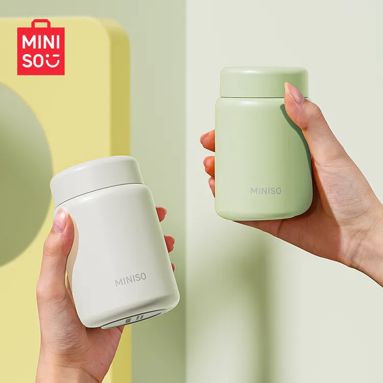 名创优品迷你保温杯女生高颜值316L不锈钢小巧便携口袋水杯子新款