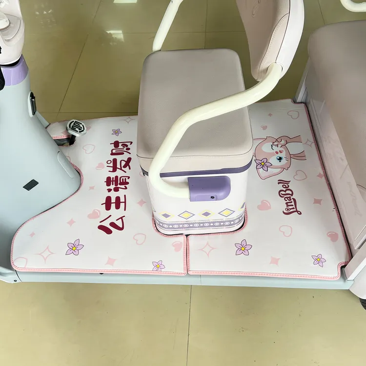 电动三轮车脚踏垫数码印花皮革防水脚垫金彭爱玛雅迪台铃新日小鸟