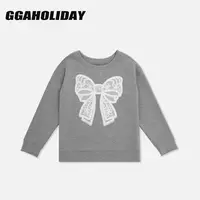GGAHOLIDAY秋冬时尚休闲宽松百搭简约洋气拼接长袖宽领T恤-153175