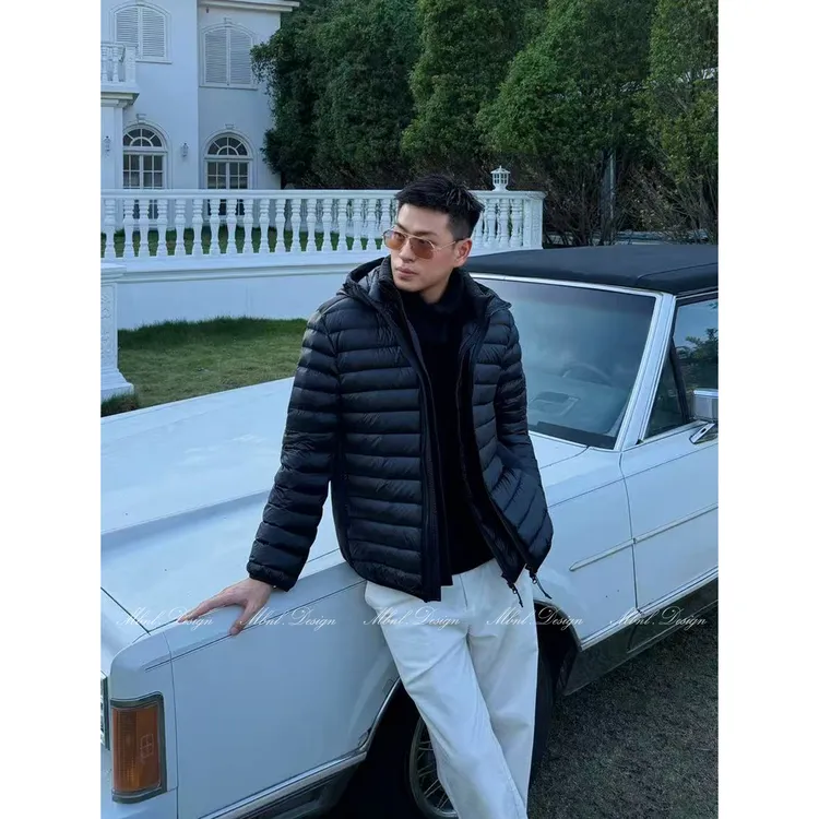 MBNL-F「Slim.暖如阳」秦磊男装90白鹅绒蓬松轻盈羽绒服LL-WWT0113