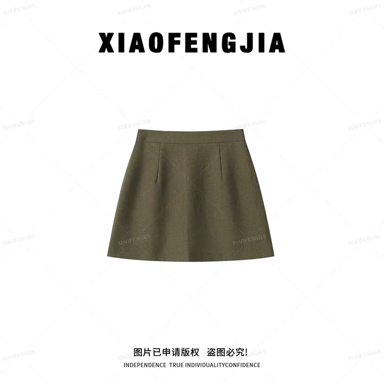 2025秋季新款【四季青小封家轻奢】高腰半身裙 Y2507x半身裙x18883