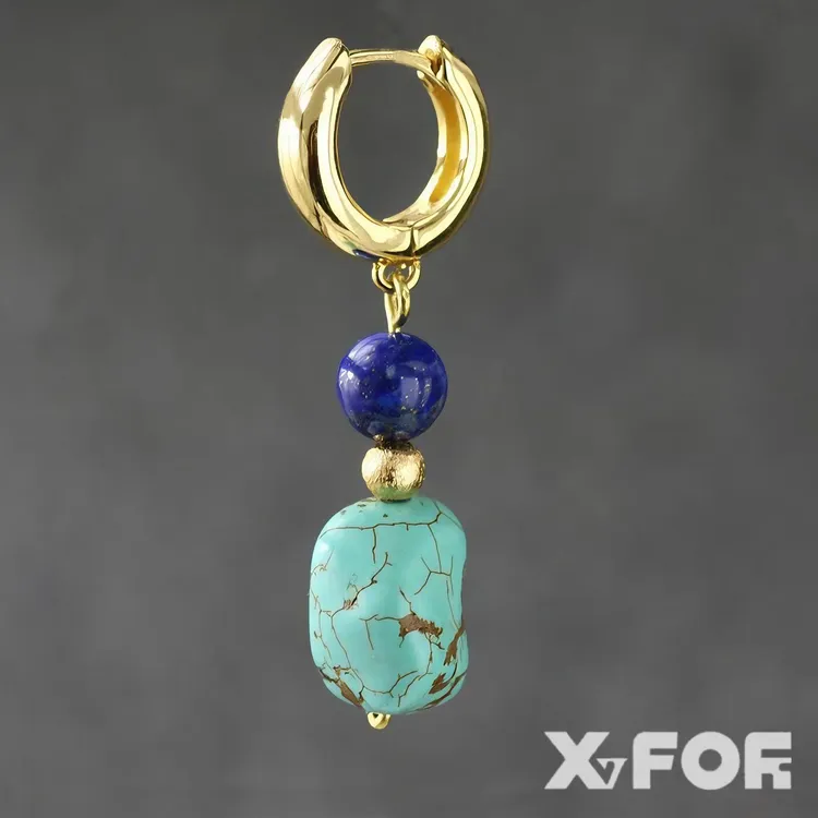 925银耳饰 元康巴汉子藏族民族风耳坠设计丁缜小众复古男女耳饰