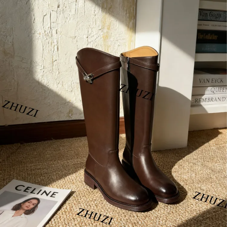 【竹子】大筒围胖mm腿粗腿弯腿不直穿真皮秋冬氛围感时尚百搭923