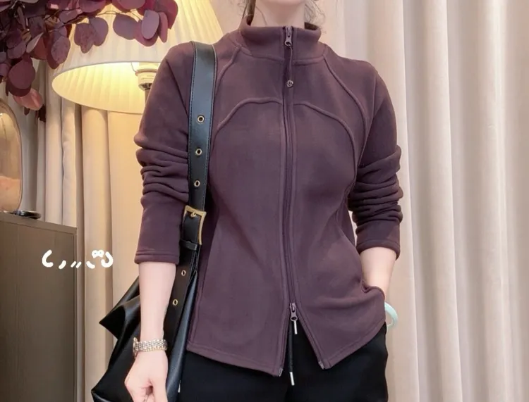 【润路精选】2025冬季新款加绒加厚双拉链带口袋小蛮腰