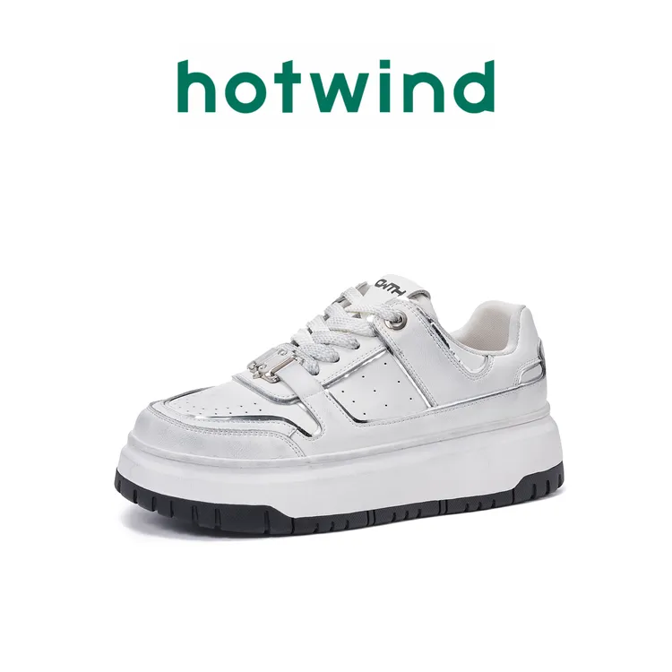 2025春季时尚低帮休闲鞋女透气圆头系带百搭板鞋