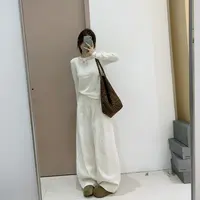 椿·予静【长弯刀】灯芯绒韩系弯刀裤