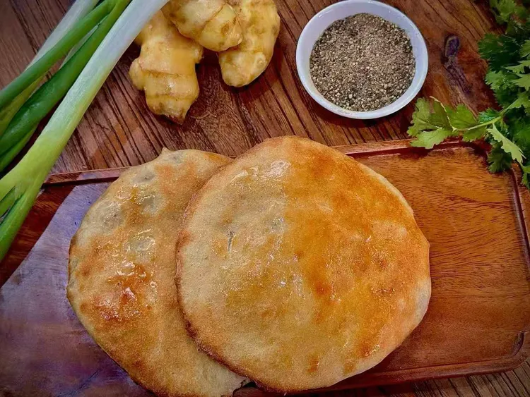 信阳罗山猪油馍家庭装方便金黄酥脆