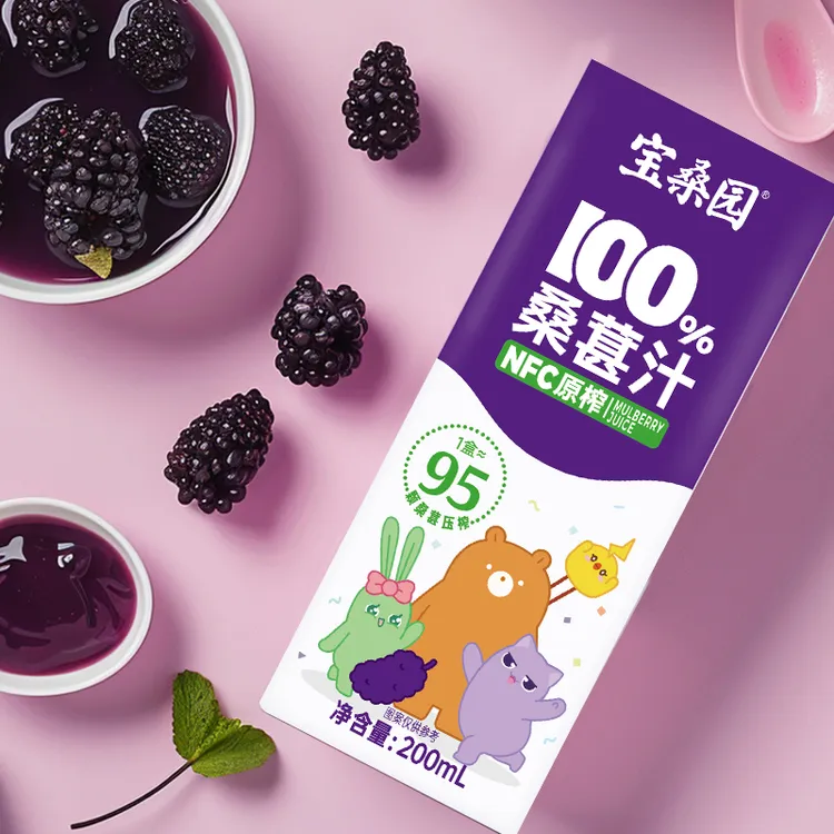 【宝桑园】NFC桑葚汁  每箱12瓶  每瓶200ml