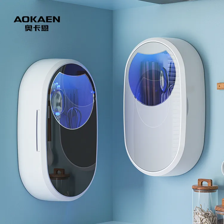 5W餐具消毒机沥水多功能一星级家用筷筒餐具300W以下迷你筷子笼