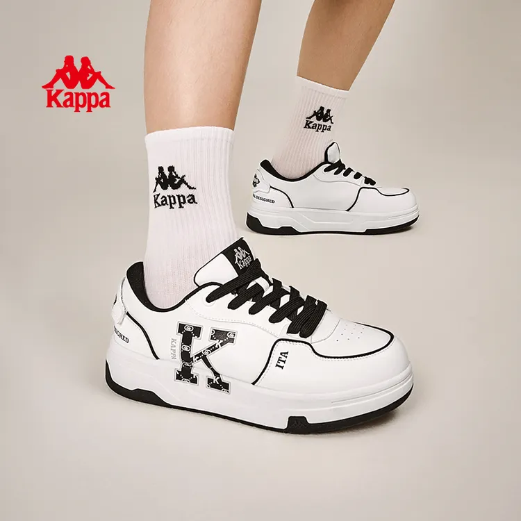 Kappa卡帕男鞋时尚休闲百搭面包鞋轻便软底运动板鞋K0FW5CC17CJ