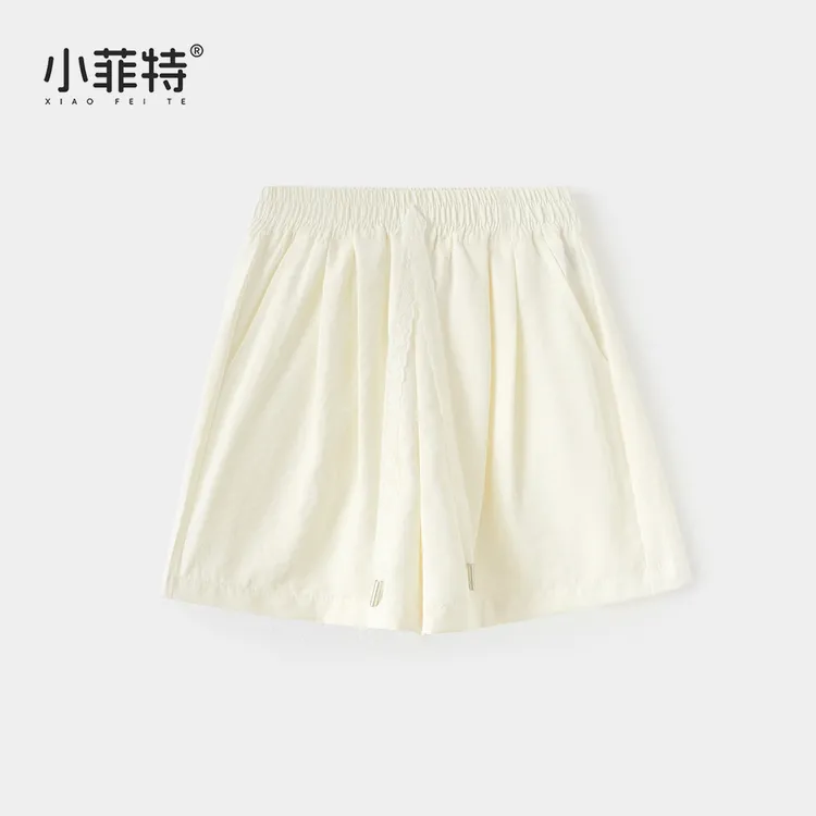 小菲特夏季新款女童薄款休闲短裤6-12岁儿童女孩五分裤HNKX51838