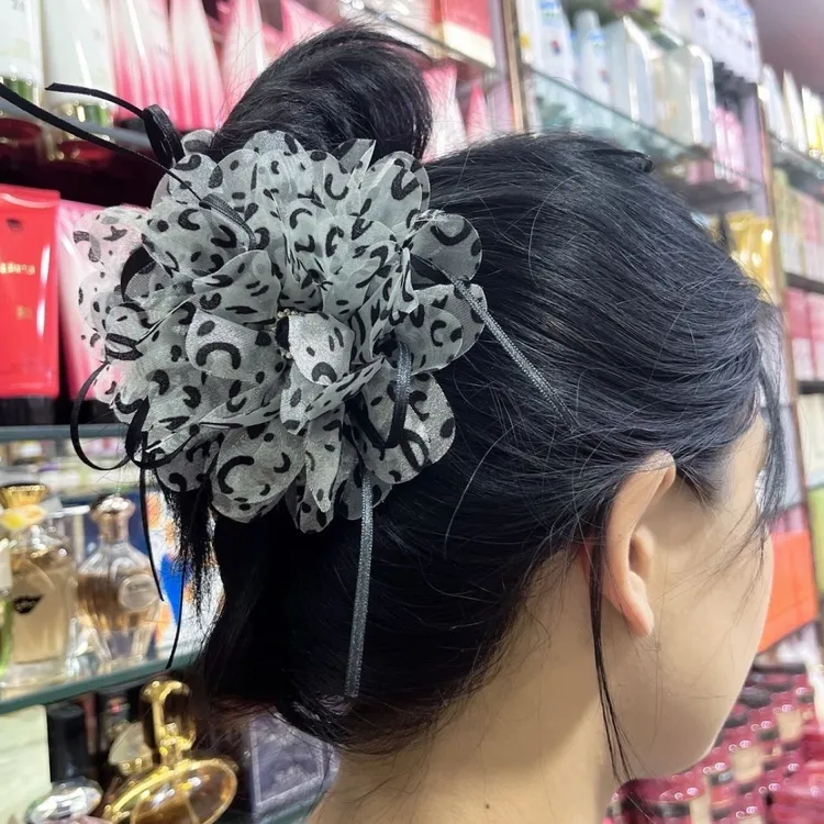 森系抓夹千金风原创设计法式发夹饰品头饰富家千金风