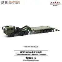 G023-1 拓意 泰安TA4360运输挂卡车 1:64合金车模