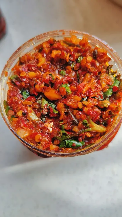 蒜蓉香菜辣子酱每瓶-400g