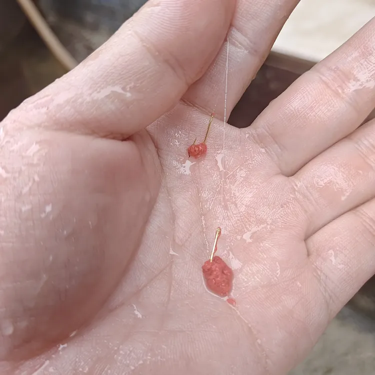 抗流水拉饵,海杆,桥筏,手竿,通用打窝400克,一包。